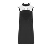 Elisabetta Franchi, Femme, Robes, Noir, Taille: 40 FR Mini Robe Noire avec Strass