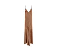 ELISABETTA FRANCHI longue robe en satin femme rose - 44