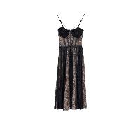 ELISABETTA FRANCHI robe en dentelle femme noire - 44