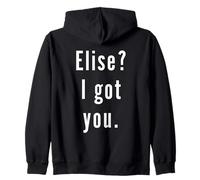 Elise? Je t’ai eu. Sweat à Capuche