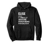 Elise Name - Funny Name Definition - Dictionnaire du prénom Sweat à Capuche