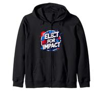 Élisez pour Impact Political Graffiti - Vote, Civic, Hip-Hop Sweat à Capuche