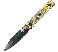 Elishewitz Ek integral - Daggerblade - Black/Brass - Japanese Demon