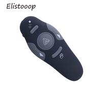 Elisoop stylo pointeur Laser rouge sans fil, 2.4 GHz, présentation Powerpoint, télécommande USB RF