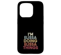Elissa Name Elissa Personalized Name First Given Coque pour iPhone 15 Pro