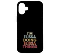 Elissa Name Elissa Personalized Name First Given Coque pour iPhone 16 Plus