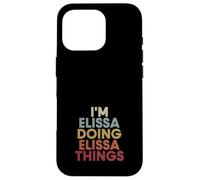Elissa Name Elissa Personalized Name First Given Coque pour iPhone 16 Pro