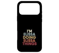 Elissa Name Elissa Personalized Name First Given Coque pour iPhone 17 Pro Max