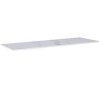 Elita ElitStone plan de travail suspendu 190x49.4 cm blanc RE051900045290
