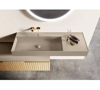 Elita Level lavabo 100.5x45.5 cm rectangulaire classique marron/beige RE041461187020
