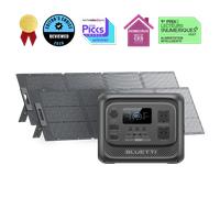 Elite 300 + 2*200W | 2 400 W, 3 014,4 Wh, Kit solaire 400 W - Elite 300+2*200W | 2 400 W, 3 014,4 Wh, Kit solaire 400 W