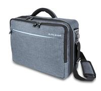 Elite Bags, Mallette d'aide à domicile, Mod. Street's, Design moderne et Pratique, Noir et Gris, 40 x 30 x 16 cm