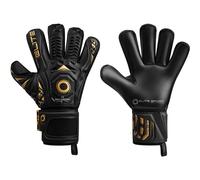 Elite Black Real Gants de gardien Noir/Or 9