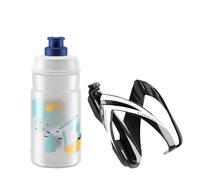 Elite Boire Bottle Jet Green Borraccia Unisex-Adult, Multicolor, 350 ML