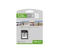 PNY Carte mémoire SD Elite 128 Go SDXC Class 10 UHS‑I U1 100 Mo/s