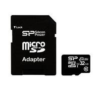 Elite - Carte mémoire flash (adaptateur microSDHC - SD inclus(e)) - 32 Go - Class 10 - microSDHC UHS-I