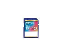 SILICON POWER Elite - Carte mémoire flash (adaptateur microSDXC vers SD inclus(e)) - 128 Go - Class 10 - SDXC UHS-I G