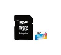 Elite - Carte mémoire flash (adaptateur SD inclus(e)) - 16 Go - Class 10 - microSDHC UHS-I