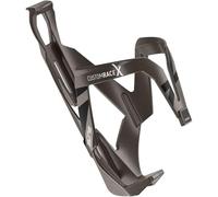 Elite Custom Race X Porte-Bidon - Ultraléger 28,5g & Haute Résistance FRP - Titane Métal Graphique Noir - pour Vélo de Route, VTT & Gravel