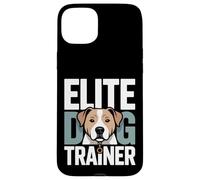 Elite Dog Trainer Instructeur d'obéissance Canine Coque pour iPhone 15 Plus