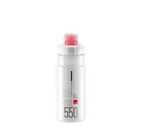 Elite - Elite Bidon Jet Plus - Gourde Clear / Rouge - 550 ml