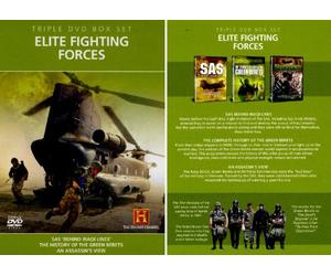 Elite Fighting Forces - SAS: Behind Iraqi Lines, The Green Berets History, An Assassin's View 3 DVD Set