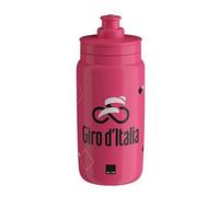ELITE Fly Giro d'Italia 2025 Bidon Cyclisme Ultra-Léger - Rosa Iconique - 550ml - Gourde Vélo Haut Débit - Pour Route VTT Gravel E-Bike