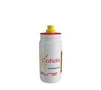 Elite Fly Team Gourde, Mixte, Gourde, Blanc/rouge/jaune., 550 ml