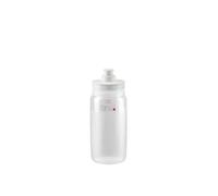 Elite Sport Bidon cyclisme Fly Tex – Gourde ultralégère sans BPA, texture TEX, 550 ml transparent