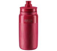Elite Sport – Bidon vélo Fly Tex – Ultraléger, sans BPA, texture TEX – Amarante 550 ml
