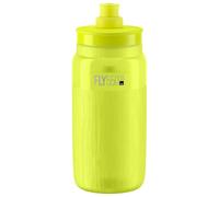 Elite Bidon vélo Fly Tex - Ultraléger Sans BPA Texture TEX - Jaune fluo 550 ml - Route VTT Gravel