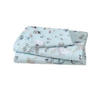 Elite Home Parure de lit et taie d'oreiller en Microfibre 90 g/m² imprimée sur Le thème de la Plage côtière pour lit Simple, océan