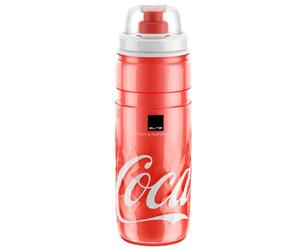Elite - Ice Fly - Bidon vélo - 500 ml - rot / clear / coca cola