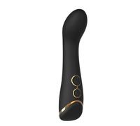 Elite Juliette - vibromasseur point G rechargeable étanche - silicone noir