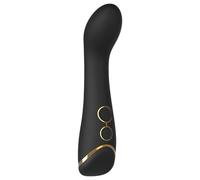Elite Juliette - vibromasseur point G rechargeable étanche - silicone noir
