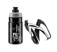 Elite - Kit Ceo - Porte-bidon - 350 ml - black / white / grey
