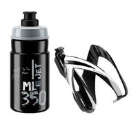 Elite - Kit Ceo - Porte-bidon - 350 ml - black / white / grey