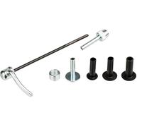 Elite Kit d'Adaptation d'Axe Traversant pour Home Trainer gris universal