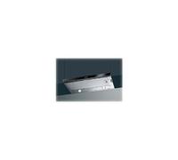 Smeg Elite KSET66VNE2 - Hotte - Téléscopique - largeur : 59.8 cm - profondeur : 30 cm - extraction et recirculation (avec kit de recirculation supplémentaire) - verre noir Verre noir, Noir