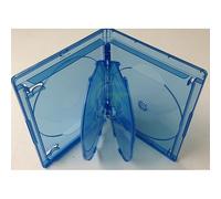 Elite Lot de 5 boîtiers Blu-ray pour 5 disques Bleu 14 mm