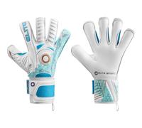 Elite Orca Gants de gardien Blanc/Bleu 10