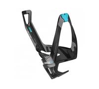 Elite Porte-Bidon Cannibal XC Fibre De Verre, Noir/Bleu (Brillant)