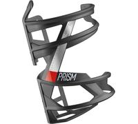 ELITE Porte-bidon "Prism Carbon" droit, noir mat rouge