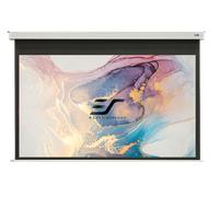 Elite Screens, Ecran de projection électrique motorisé au plafond, Motor Leinwand, Evanesce B, Zoll Weiße Projektionswand, Projektionswand16:9 HD Hängende Filmwand Faltbar A-Écran de projection Home C