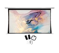ELITE SCREENS écran motorisé Saker Tab Tension Blanc 332 x 187 cm Vorl.-60 cm, 16:9 Format 150 Pouces, MaxWhite FG Tissu, SKT150XHW2-E24