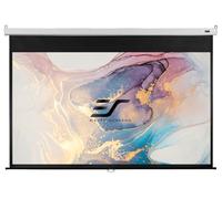 SRM Écrans de projection manuels pour beamer par elite screens - système de rétraction lente (SRM)-Écran de projection Home Cinéma par Elite Screens Blanc / 16:9 / 100" (222x125) Écran pour projecteur