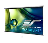 Ecrans de projection manuels pour beamer par elite screens-Écran de projection Home Cinéma par Elite Screens Blanc / 16:9 / 100" (222x125 / Hauteur de chute 60cm) Écran pour projecteur