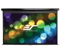 Ecrans de projection manuels pour beamer par elite screens-Écran de projection Home Cinéma par Elite Screens Noir / 16:9 / 92" (203x115) Écran pour projecteur