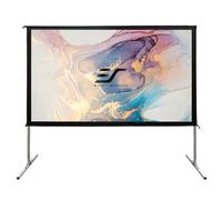 Elite Screens oms150h2 Dual Mobile de Jardin Toile Yard Master 2 Dual 322 Outdoor Projection Screen Noir