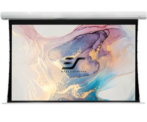 Elite Screens ran de projection électrique motorisé, Saker tab-tension, Elektrische Beamer Leinwand, Projektionsleinwand-Écran de projection Home Cinéma par Elite Screens MaxWhite FG / Blanc / 16:9/12